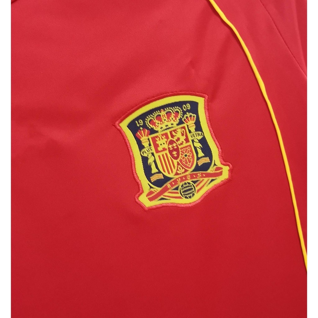 Áo Thun Bóng Đá Đội Tây Ban Nha 08/09 DAVID VILLA 7 Tores 9 A.INIESTA 6 2008