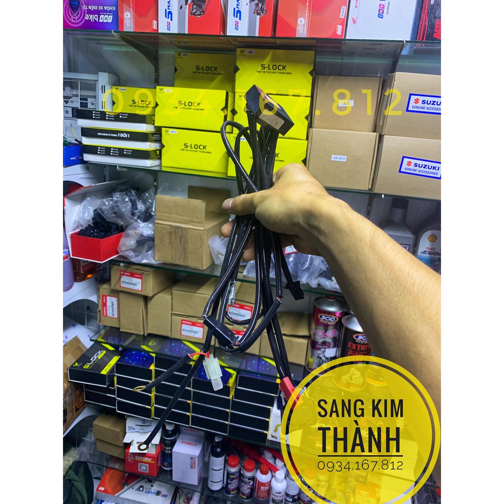 Mạch Tắt Mở Đèn Chính Và Đèn Trợ Sáng Cho Xe WAVE RSX 2019 2020 2021 Tích Hợp Trên Nút Passing Sh Tặng Kèm