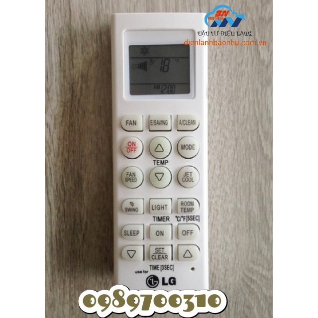 REMOTE MÁY LẠNH LG