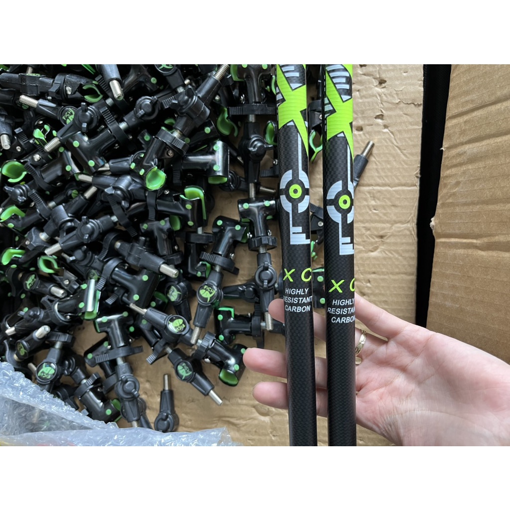 Gác Cần Chống gió dài 2m1 carbon cao cấp