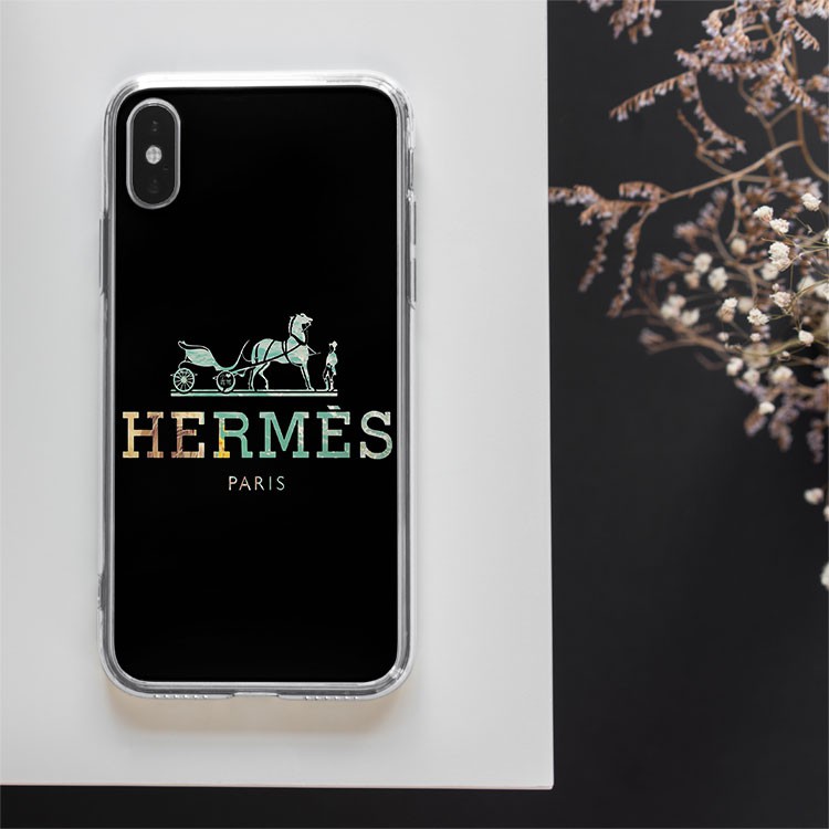 Ốp lưng HERMES Paris logo cỗ xe cho Iphone 5 6 7 8 Plus 11 12 Pro Max X Xr BRD20210225