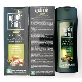 Dầu gội Dược liệu Nguyên Xuân xanh (Dưỡng tóc và phục hồi hư tổn) 200ml