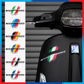 Tem Xe Performance ITALY AMG ĐỨC PHÁP - Chất Liệu PVC Cao Cấp Chống Nước