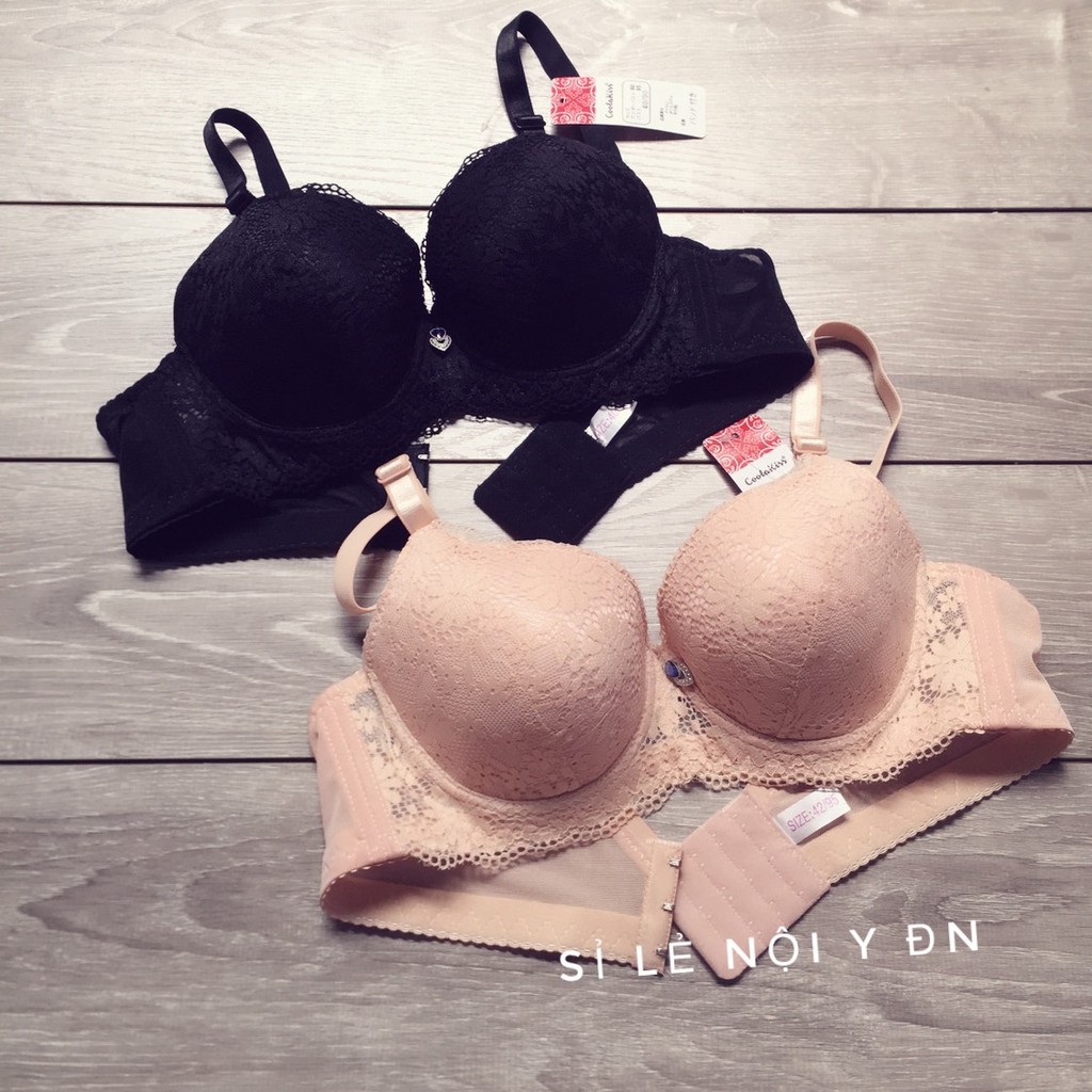 Áo Lót Ren Bigsize Nâng Vừa Quả To Lưng 3 Móc Bản Lớn