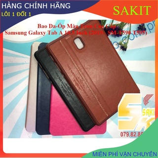 Bao Da-Ốp Màu Trơn Cao Cấp Samsung Galaxy Tab A 10.5 Inch(2019- SM-T590/ T595).