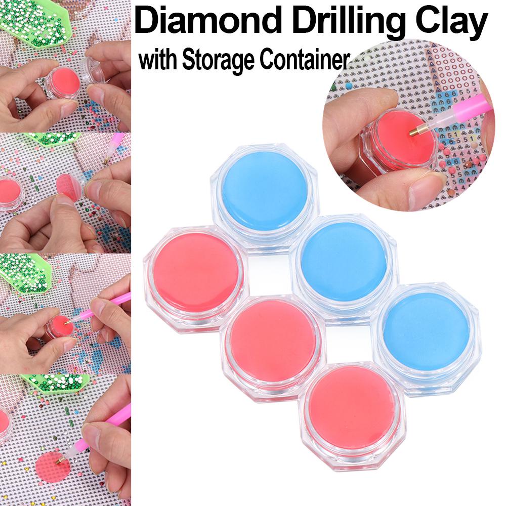 Ket1 Hộp Đựng Đất Sét Thủ Công Hình Bát Giác