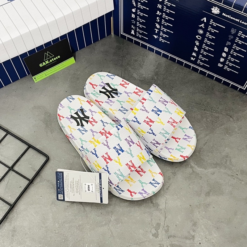 Dép 𝗠𝗟𝗕 Monogram Nữ Nhiều Màu