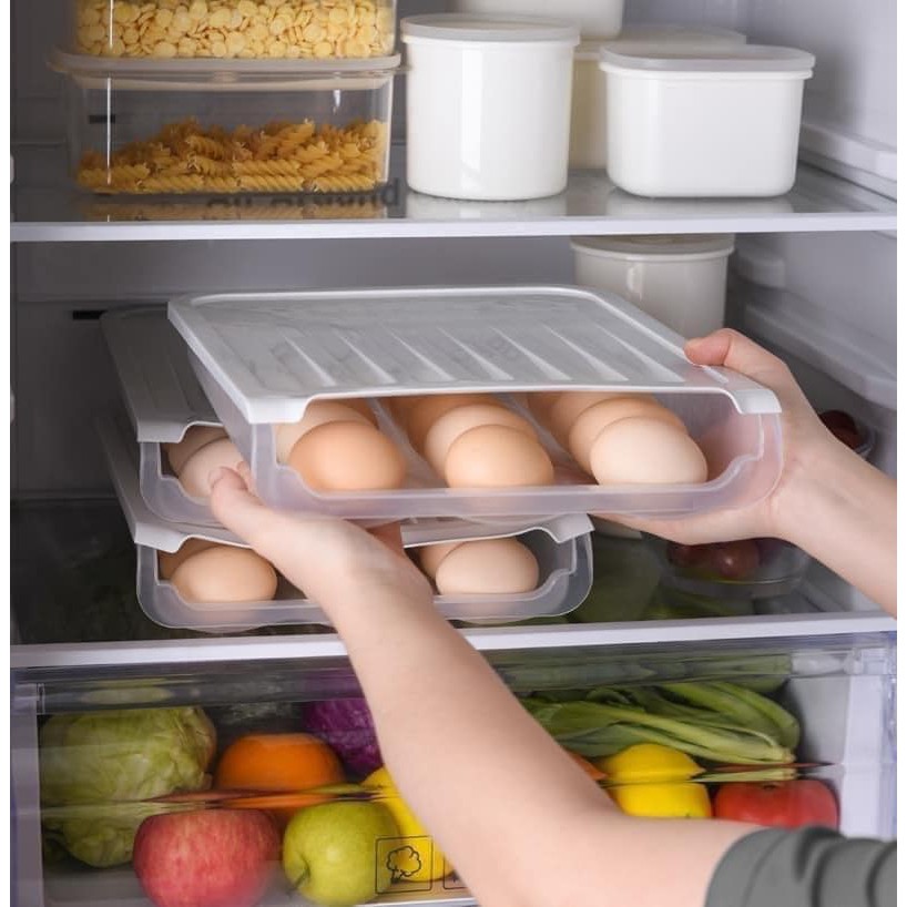 Khay để trứng thông minh tiện lợi-18 ô