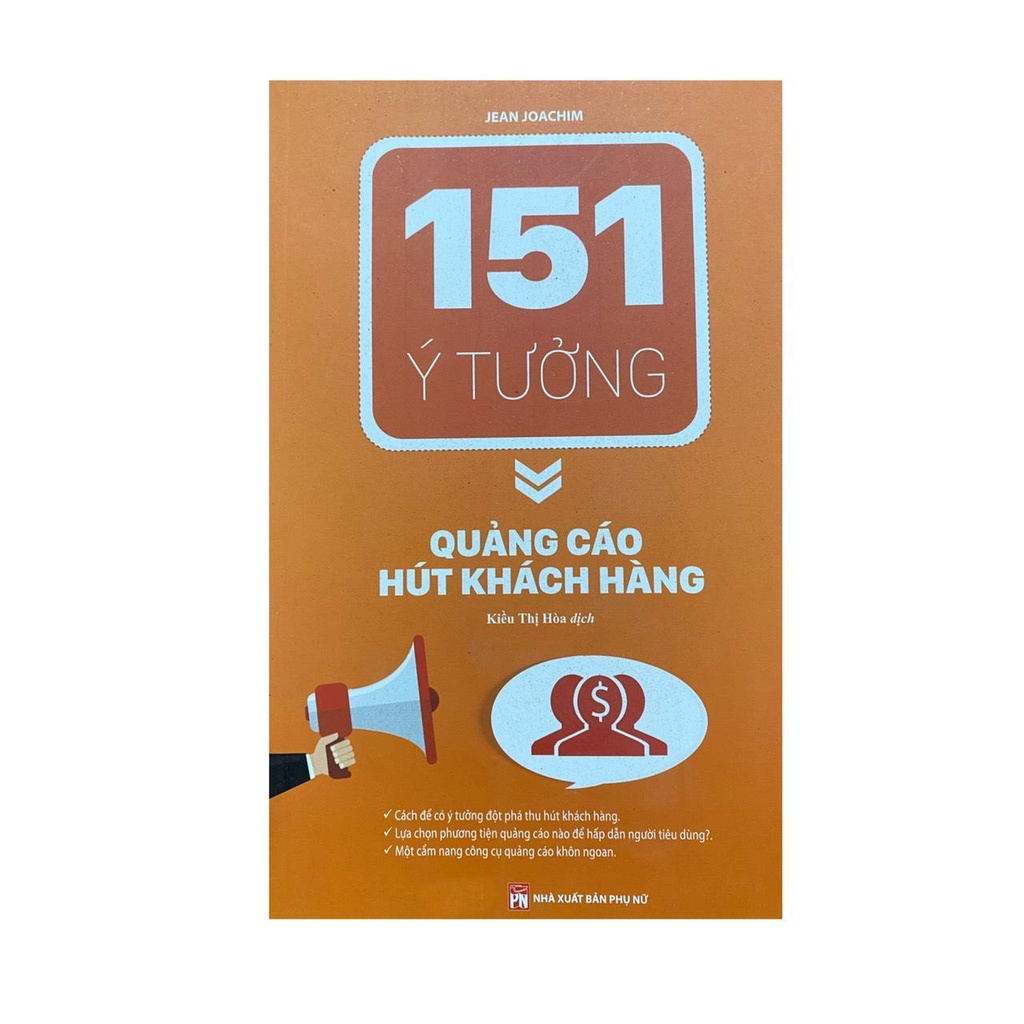 Sách - 151 ý tưởng quảng cáo hút khách hàng
