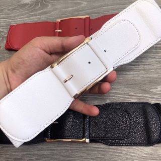 Đai váy da đẹp bản vuông