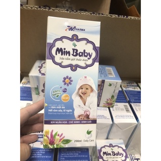 Sữa tắm gội thảo dược Min Baby