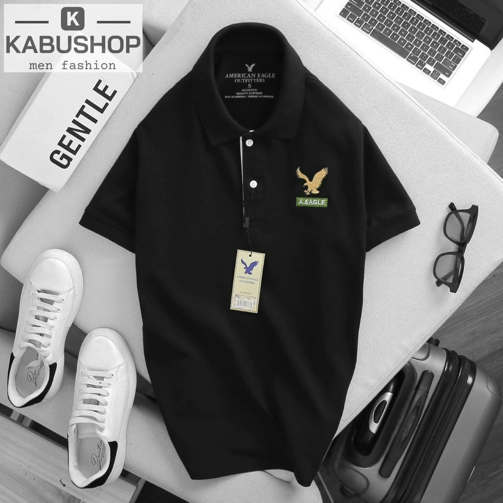 Áo thun nam có cổ A01TSW ngắn tay basic vải cá sấu cao cấp | BigBuy360 - bigbuy360.vn