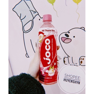 Lốc 6 chai joco vải thạch dừa 450ml