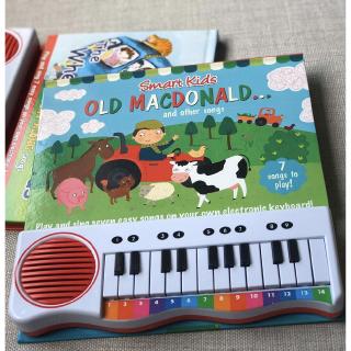 PIANO BOOK (PIANO CÓ KÈM LỜI BÀI HÁT VÀ NỐT NHẠC) 🎵 OLD MACDONALD 🎵 Giúp Bé Học Ngôn Ngữ Dễ Dàng