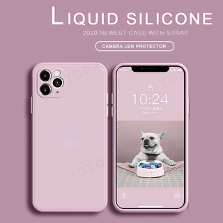 Ốp điện thoại màu kẹo cho compatible for IPHONE 11 PRO MAX SE 2020 6 6S 7 8 PLUS X XS