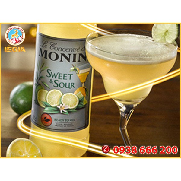 NƯỚC CHANH MUỐI MONIN 1L(SWEET &amp; SOUR)