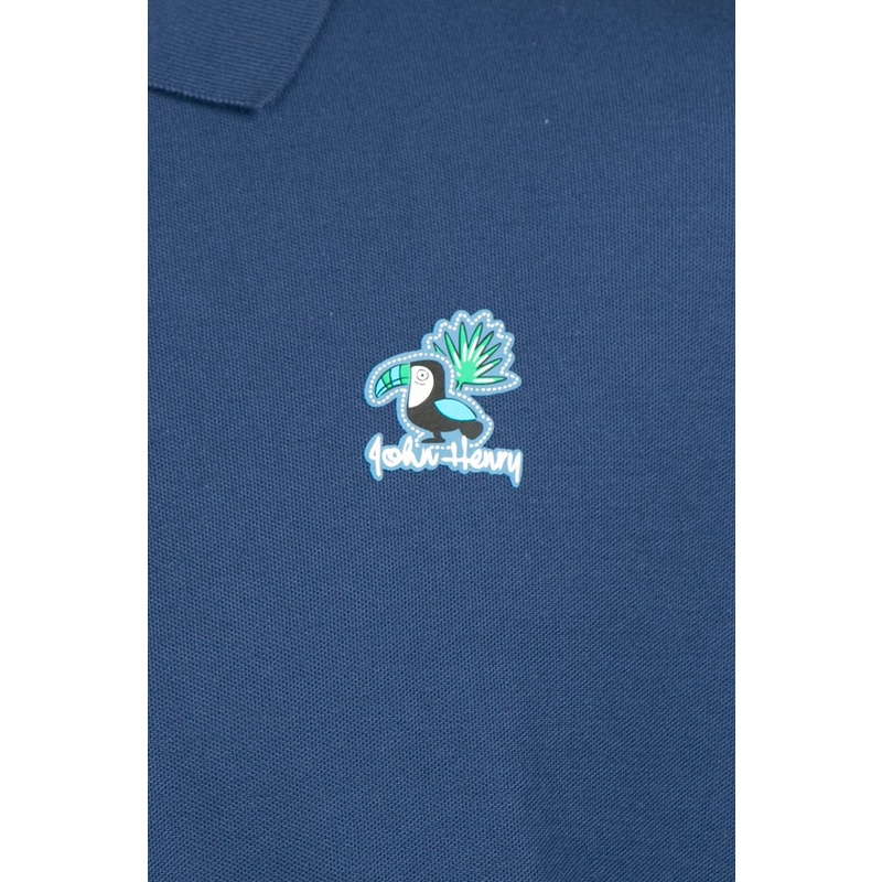 Áo thun có cổ họa tiết nhiệt đới , chuẩn form, sang trọng,thanh lịch John Henry - KS20SS25C-SC | BigBuy360 - bigbuy360.vn