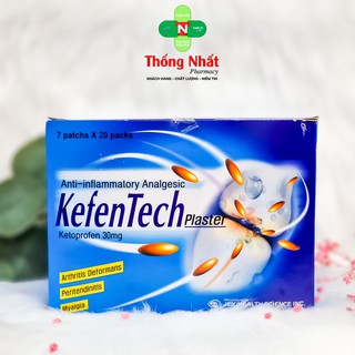 Miếng Dán Giảm Đau Hàn Quốc Kefentech Plaster Gói 7 Miếng