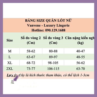 SET 5 QUẦN LÓT COTTON VANVENE