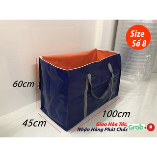 Combo 5 Túi Bạt Số 8 Dài 1m - Rộng 45 - Cao 60