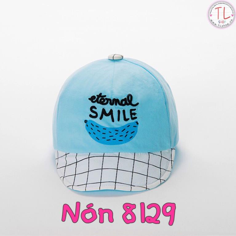 Nón cho trẻ em - Nón lưỡi trai SMILE xinh xắn