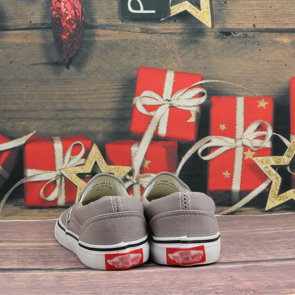 Giày Vns Lười Nam Xám Nhạt | BigBuy360 - bigbuy360.vn