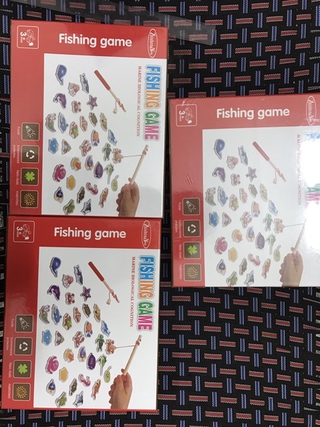 Bộ đồ chơi câu cá gỗ
