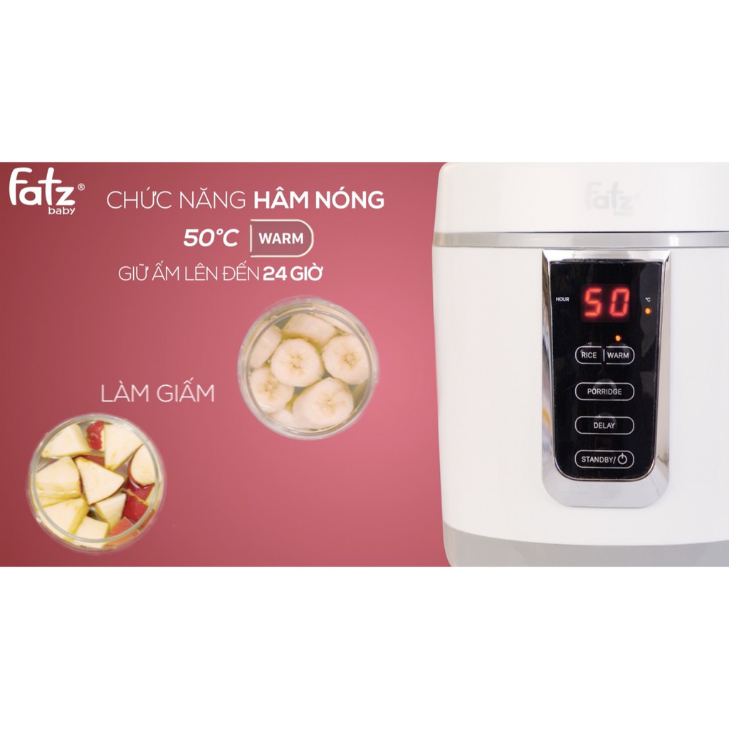 Nồi nấu đa năng có chức năng hâm sữa Fatz Baby COOK