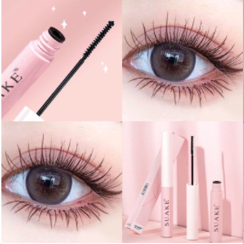 Mascara SUAKE chuốt mi dày dài không thấm nước mồ hôi lem bẩn cho người mới bắt đầu