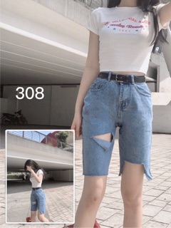 ☀️Quần Ngố Nữ Rách PT