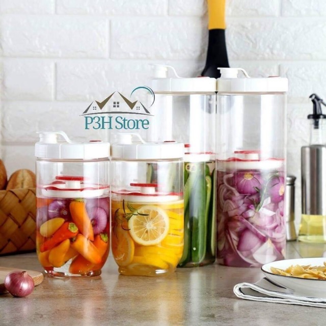 Bình muối dưa cà lock 1,3l