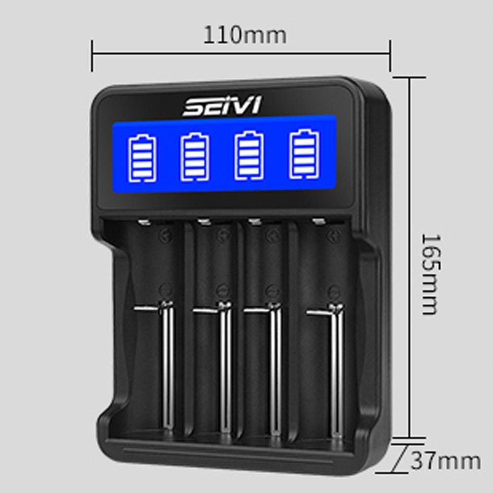 Đế Sạc Pin Nhanh Có Đèn LED Chỉ Báo Cho Pin AA AAA NI-CD NI-MH