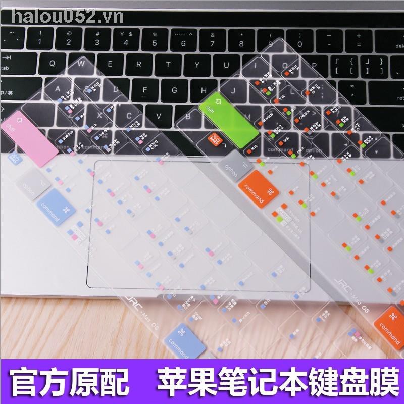 Miếng dán bàn phím máy tính xách tay Apple Macbook Air 13.3 M1 Chip Pro13 16" Mac 12 15.4 hệ OS 15 phím tắt chức năng