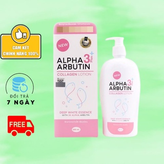 Sữa dưỡng trắng alpha arbutin collagen lotion