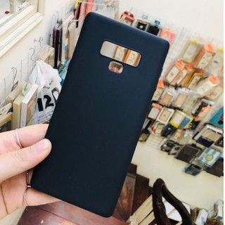 Ốp lưng dẻo nhám cho Samsung galaxy Note 9 lưng nhám chống vân tay, bẩn mồi hôi siêu bền ( Màu đen)