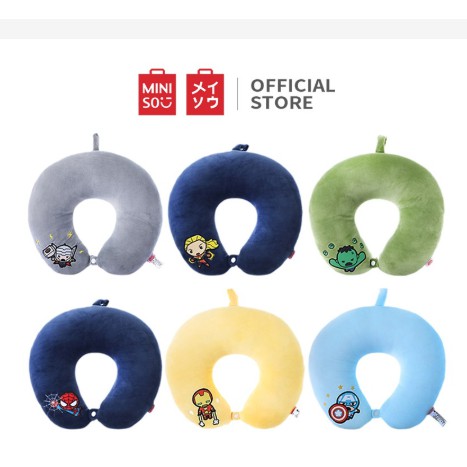 GỐI CỔ KÈM MẮT NGỦ MARVEL x MINISO