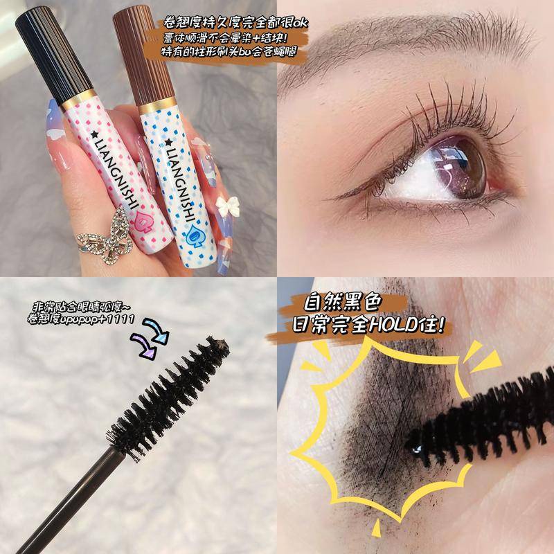 Mascara Chống Thấm Nước Không Nhòe Chuốt Dài Dày Và Cong Mi Tự Nhiên Màu Sắc