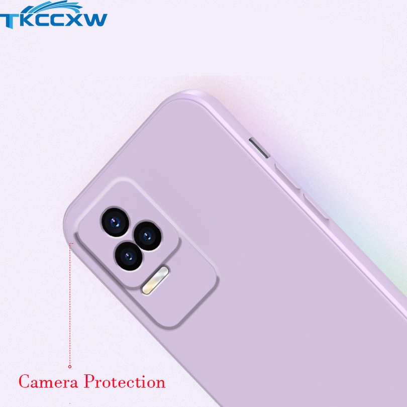 Ốp Điện Thoại Silicon Dẻo Mềm Dáng Vuông Chống Sốc Cho Xiaomi Redmi K50 Pro K50 Gaming Note 11T 11 Pro+