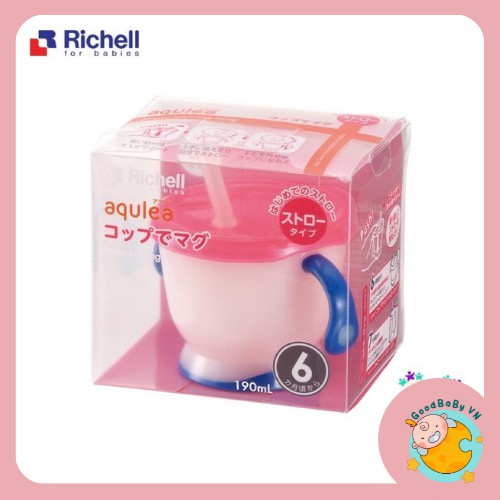 Cốc tập uống 3 giai đoạn Riche.ll cho bé chính hãng