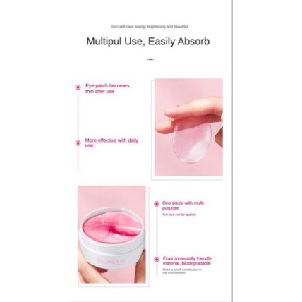 Set 60 Mặt Nạ Mắt Bioaqua Chiết Xuất Đào Dưỡng Ẩm Làm Mịn Và Săn Chắc Da | BigBuy360 - bigbuy360.vn