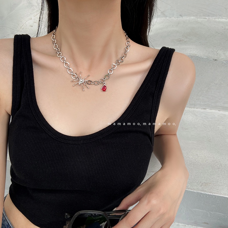 Dây Chuyền Hình Nhện Phong Cách Hip Hop 19975