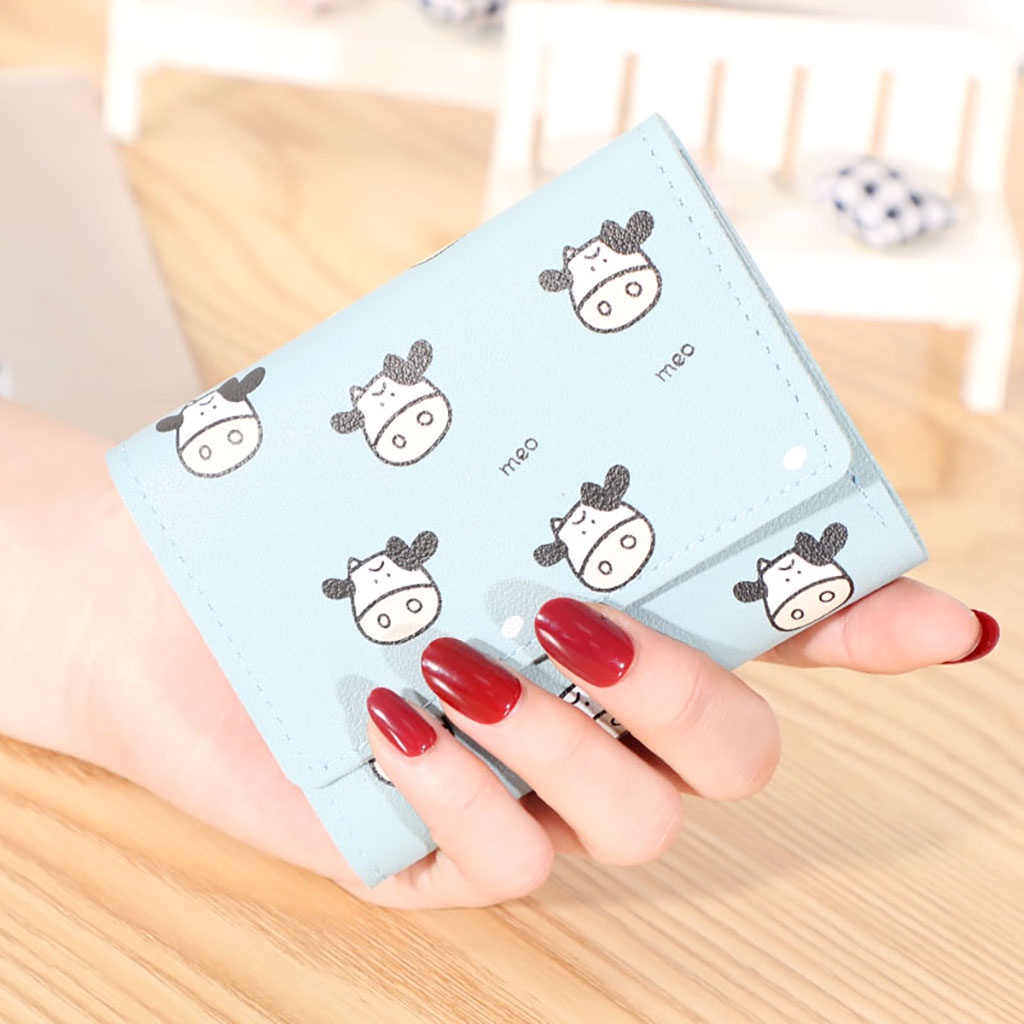 Ví nữ đẹp giá rẻ ngắn cầm tay mini nhỏ gọn dễ thương cute nhiều ngăn bỏ túi thời trang cao cấp VN11