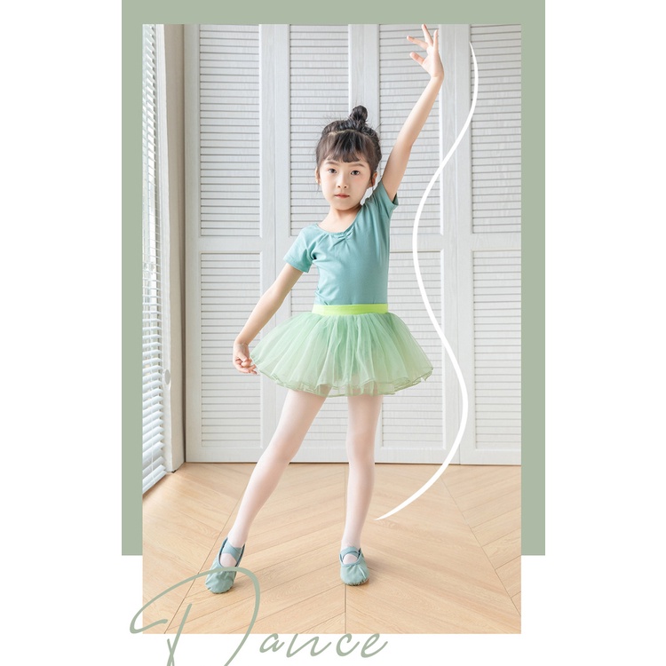 Quần tất giấy cho bé tập múa, quần tất mỏng cho bé gái [1-12 tuổi]
