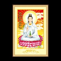Tranh thêu 3d quan âm 53416