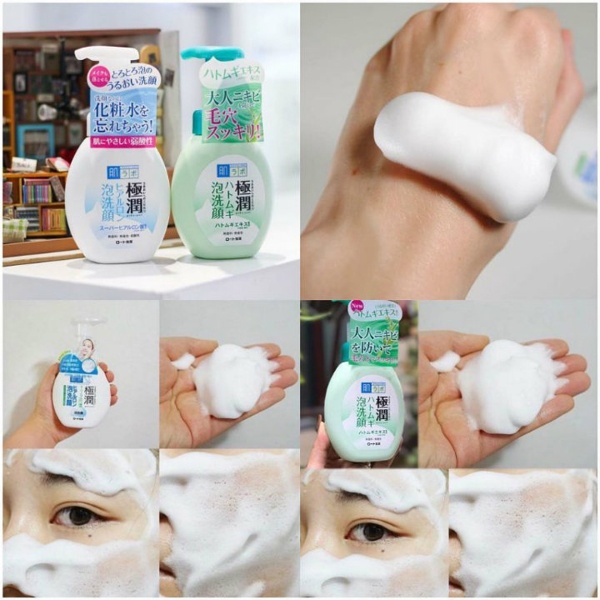 Sữa rửa mặt Hada Labo tạo bọt