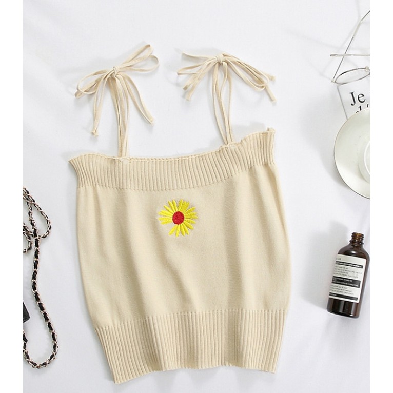 Áo Hai Dây Màu Trơn Thời Trang Mùa Hè Cho Nữ | BigBuy360 - bigbuy360.vn