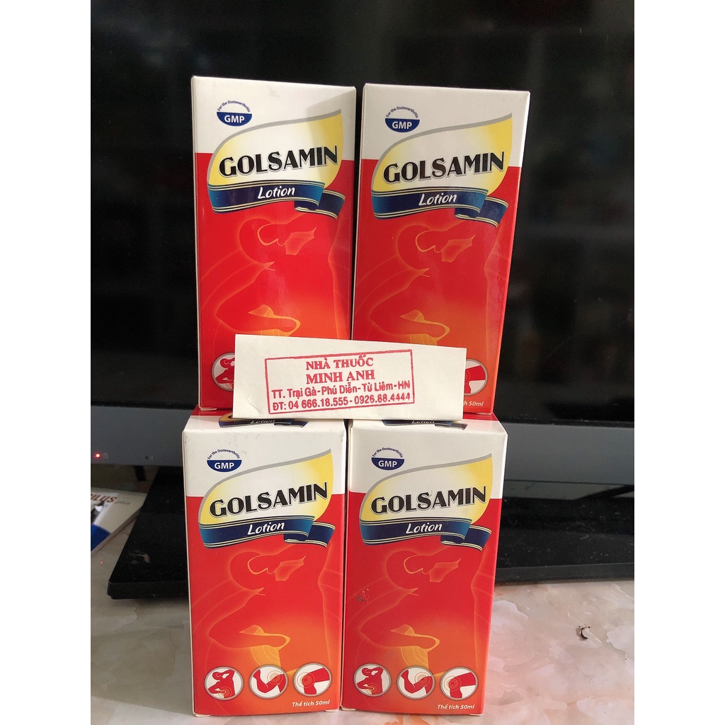Golsamin GEL - Dầu xoa bóp xương khớp