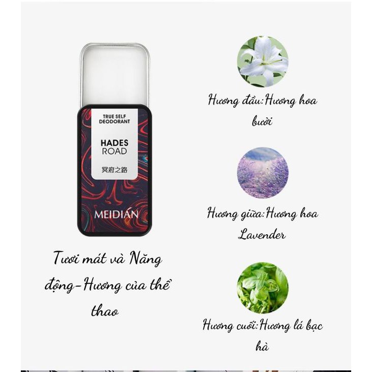 Nước hoa khô nam tính combo 3 mùi chính hãng Median lưu hương 12 tiếng