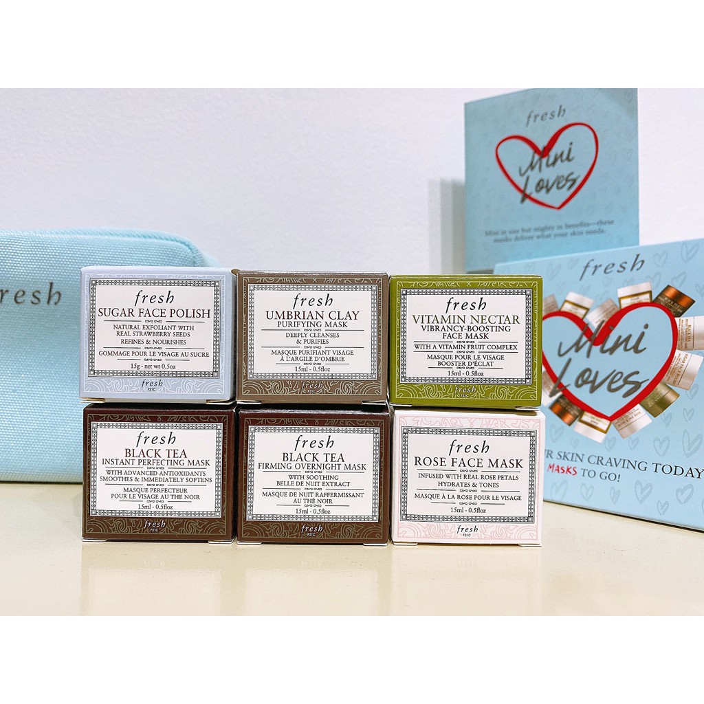 Mặt nạ Fresh umbrain clay purifiying mask mini