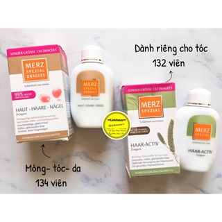 VIÊN UỐNG CHO TÓC - MÓNG - DA #Merz🇩🇪
